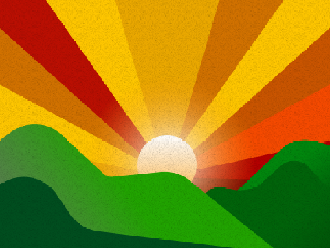 Sunset of E