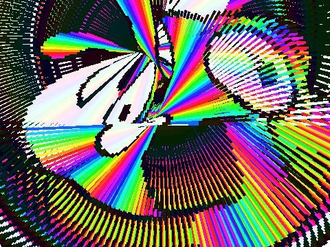 3D very glitchy Cat scan rainbow  remix remix remix remix remix remix remix