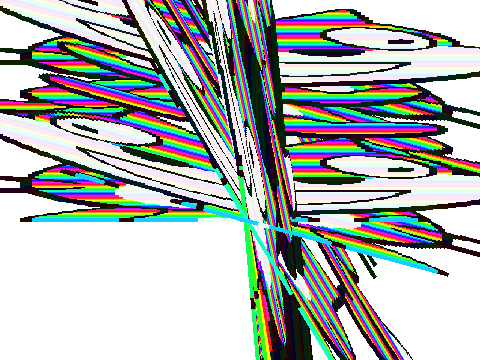 3D very glitchy Cat scan rainbow  remix remix remix remix remix remix remix remix remix
