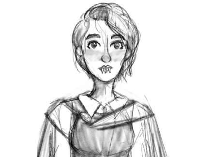 Me as a Vampire (because yeah)