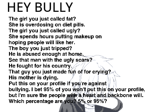 STOP BULLYING! REMIX THIS  if you agree with me!!!! remix remix remix remix remix remix remix