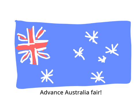 Advance Australia fair but literal