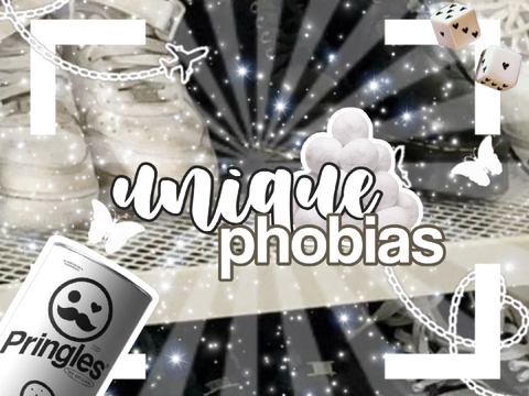 ˗ˋ ➪  rare/unique phobias