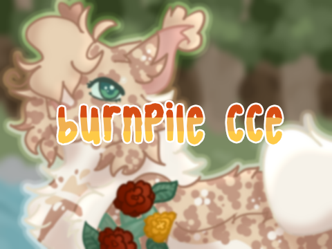 ☆ - - - burning pile cce