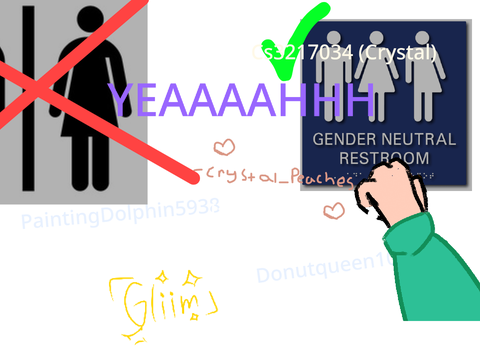 WE NEED NON-BINARY BATHROOMS!!! REMIX!! REMIX THE REMIX OF REMIXES!!! remix