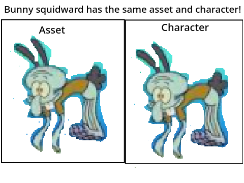 Bunny Squidward :O