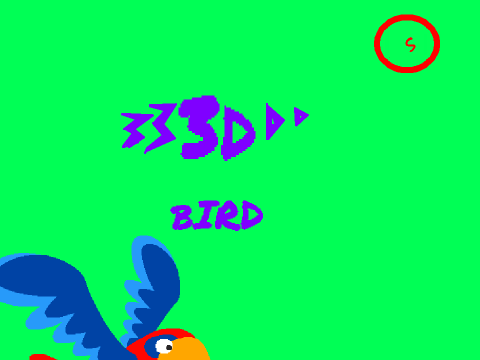 3D Paper Bird (95% pen)