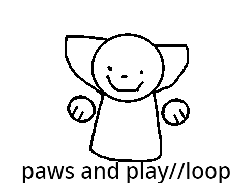 paws and play//loop