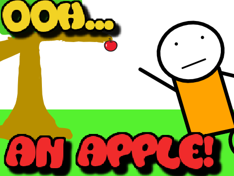ooooh an apple