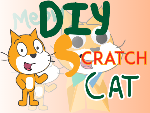 DIY Paper Scratch Cat