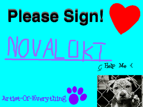 Sign If Your Against Animal Cruelty! remix