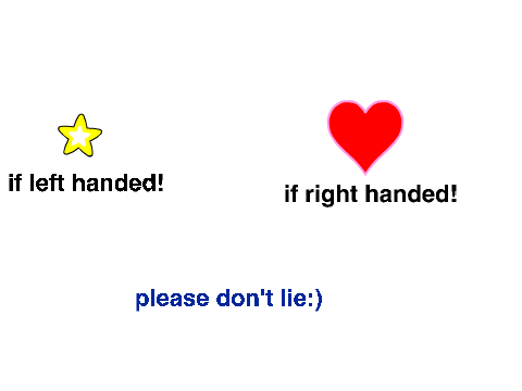 Are you left or right?