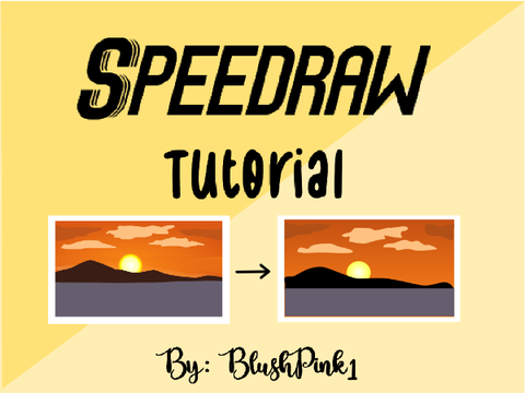 ✎ Speedraw: Tutorial