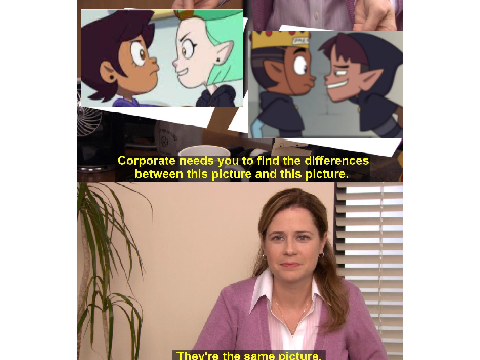 They're the same picture.