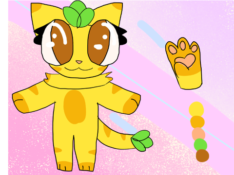 Pineapple cat ref