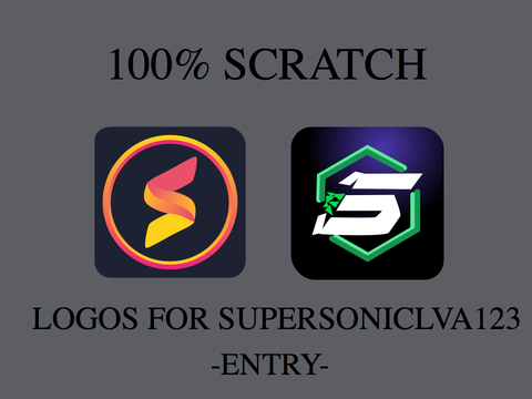 LOGOS FOR SUPERSONICLVA123 - ENTRY #LOGOS #ART #ALL