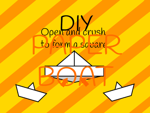 DIY: Paper boat