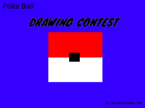 Poke Ball Drawing Contest Entry