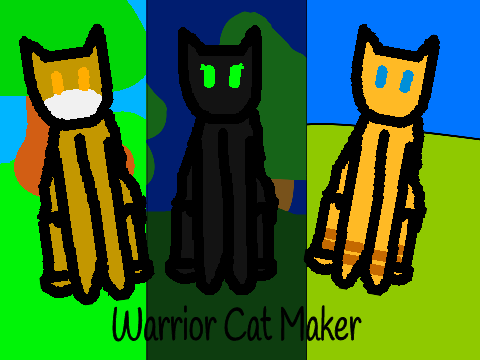 Warrior cat maker