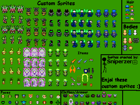 Custom Sprite Pack