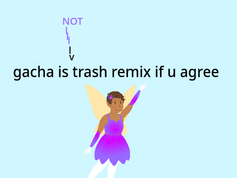 gacha is NOT trash remix if you agree remix remix remix