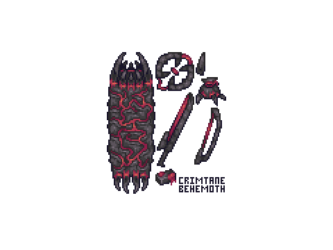 Challenging myself to draw at least one Ruination sprite per month