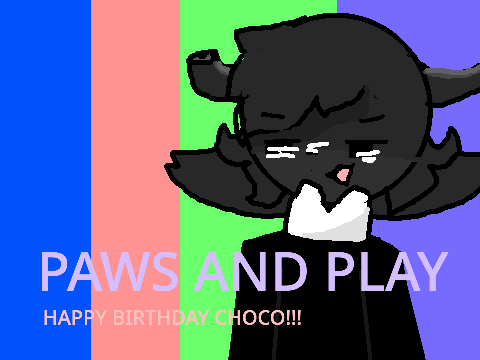 PAWS AND PLAY // GIFT FOR  CHOCO