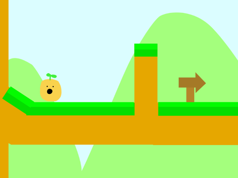 scrolling platformer test 