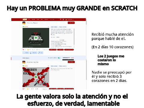 Hay un PROBLEMA muy grande en scratch...