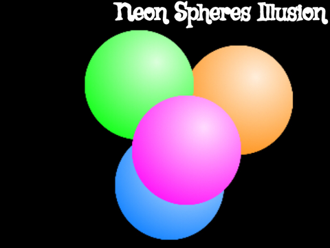 Neon Spheres Illusion