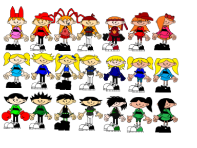 PPG, RRB, PPNKG, RRTB, SRB, RRTMB, And LPG Sprites In KND-ified