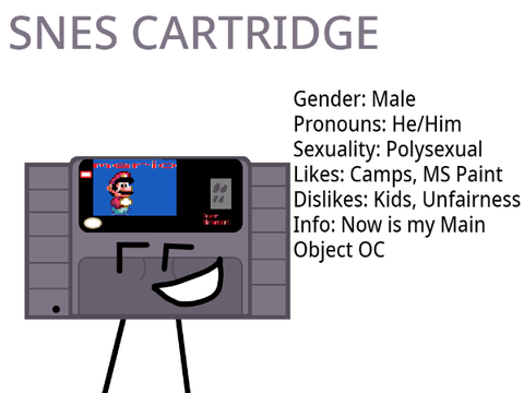 Basically all of my object ocs info!