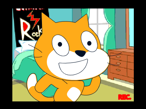 scratch cat doing a tiktok be like