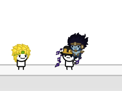 Jotaro OVA vs DIO (OVA later)
