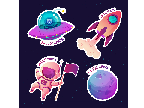 Sticker galaxy for @lekhanh24