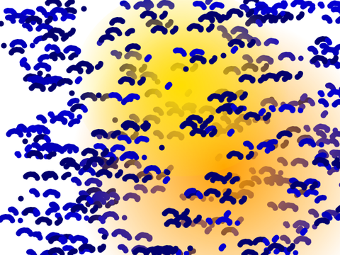 sunset waves experiment