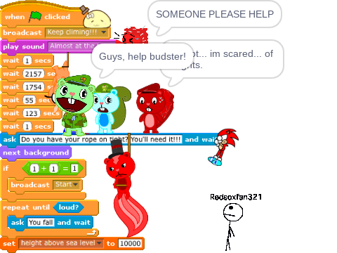 Add Your Self Climbing the Script
