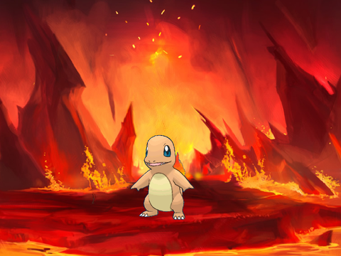 Talk to Charmander