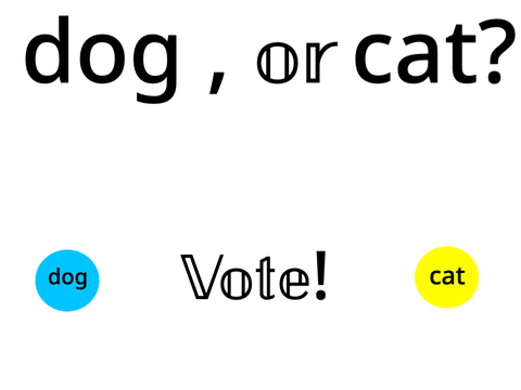  dog, or cat? witch do you like more i