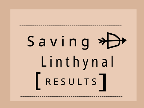RESULTS [] Saving Linthynal [] Closed Va Auditions