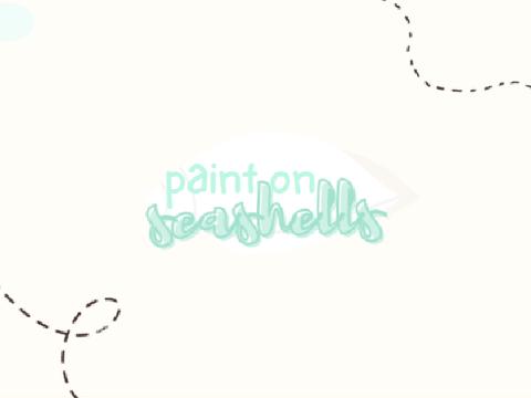 paint on seashells