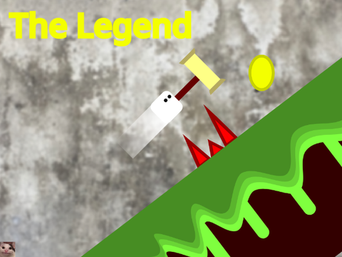 The legend || a scrolling platformer