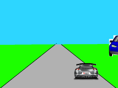 Save the black car!