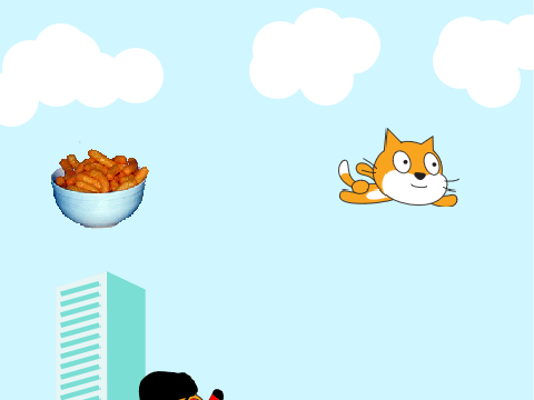 Two player game cat! (old games)