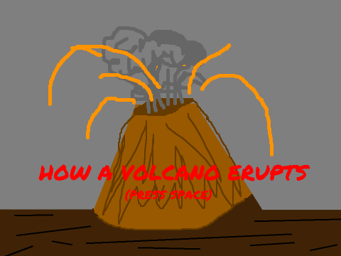 VOLCANO ERUPTION!!!!!!