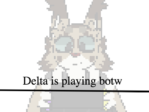 random || delta playing botw