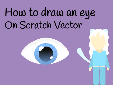 How to draw an eye on Vector