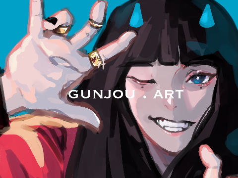gunjou art
