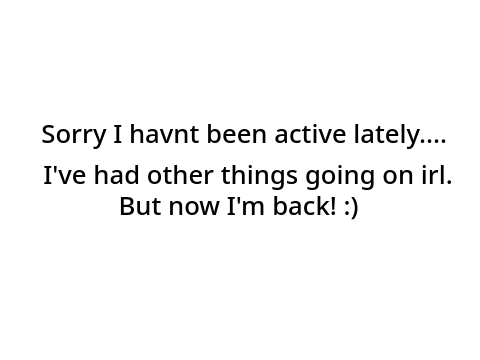 I'm back online...