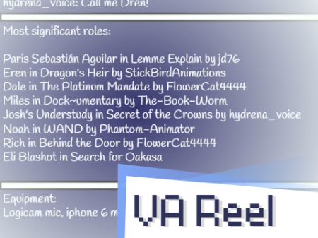 Dren's Voice Reel